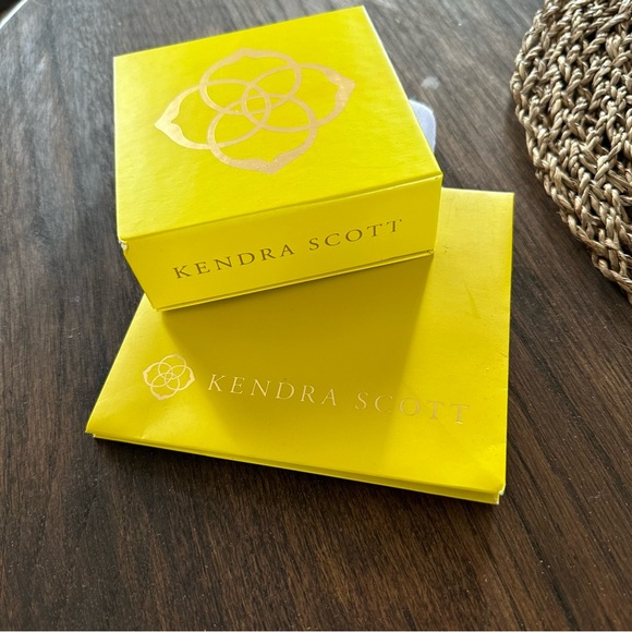 Kendra Scott • Diane Rhodium Plated Mother of Pearl Earrings - Picture 7 of 7